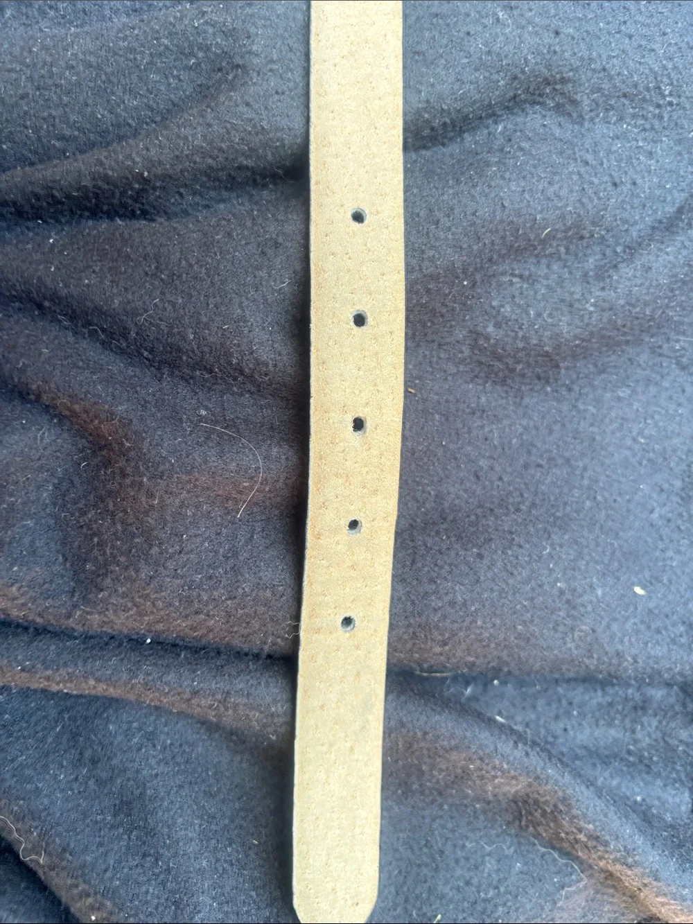 Perry Ellis Croc-Embossed Black Patent Leather Belt with Gold Buckle Vintage